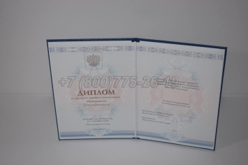 Диплом Техникума 2025г ГОЗНАК в Новосибирске